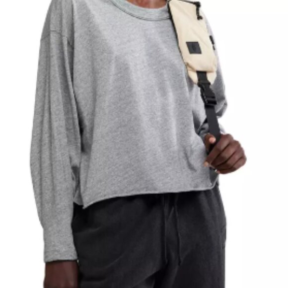 Free People Movement Inspire Layer Tee - Size M - Grey - Picture 3 of 4